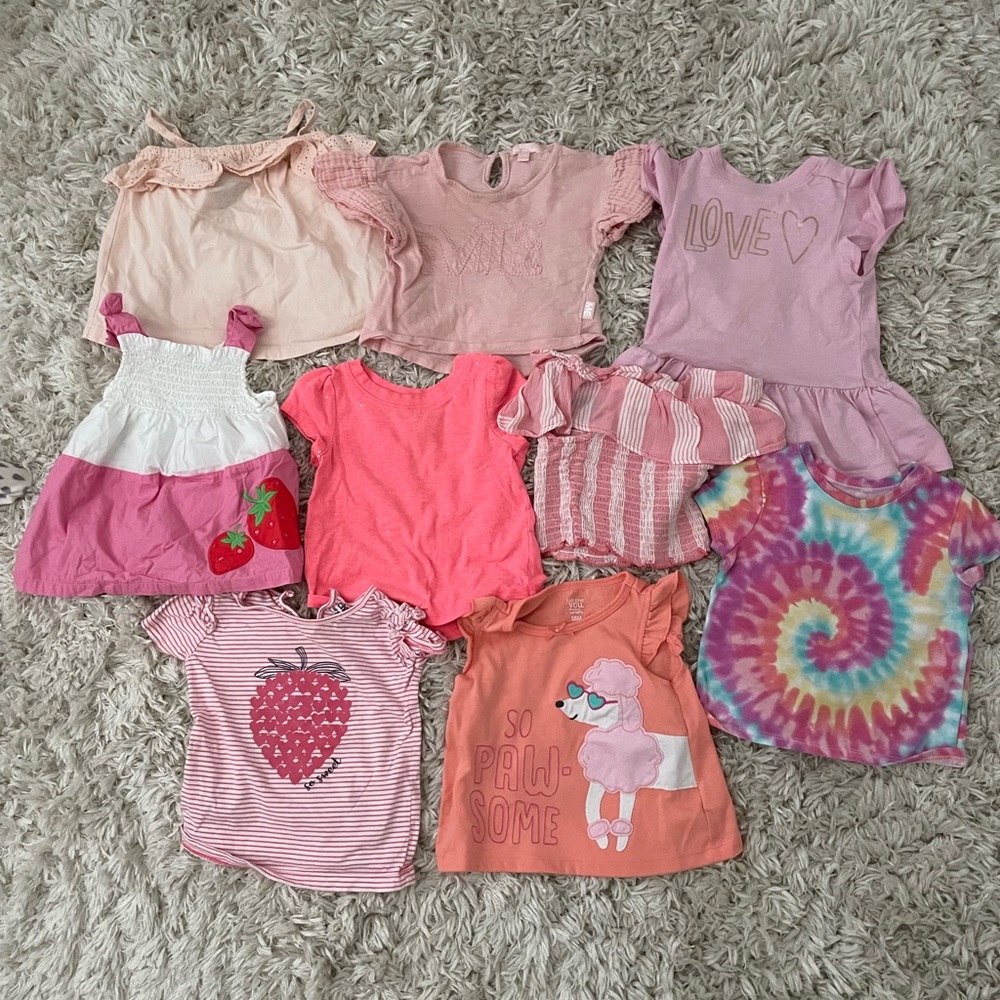 63 item 12 to 18 month baby girl bundle